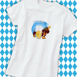 Octoberfest Dachshund Women’s Basic Tee