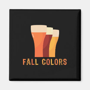 Octoberfest Fall Colours Funny Beer Drinking Vinta Magnet