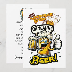 Octoberfest Invitation