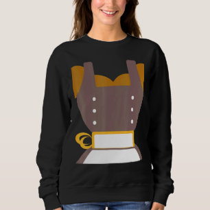 Octoberfest Lederhosen Halloween Costume October C Sweatshirt