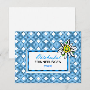 Octoberfest memories card