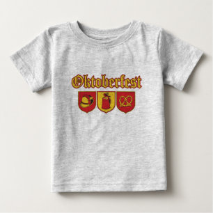 Octoberfestt-Shields-Icons2 Baby T-Shirt