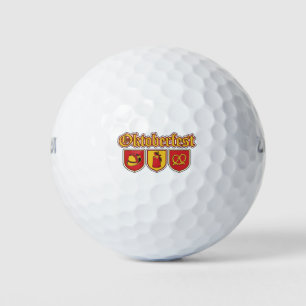 Octoberfestt-Shields-Icons Golf Balls