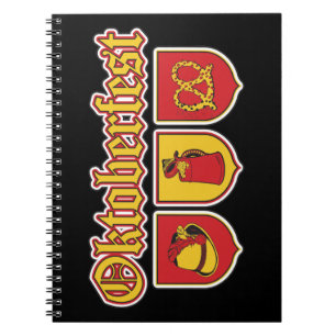 Octoberfestt-Shields-Icons Notebook