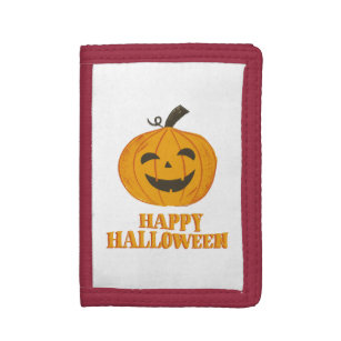 October's Finest - Happy Halloween Pumpkin Wallet