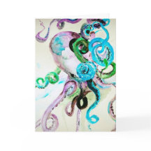 Octocolor Friendship Greeting Card