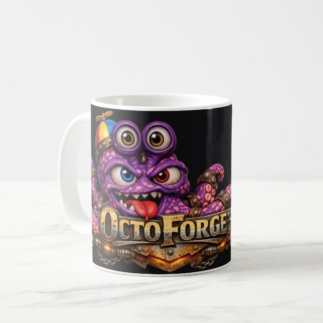 Octoforge Coffee Mug (Front Left)