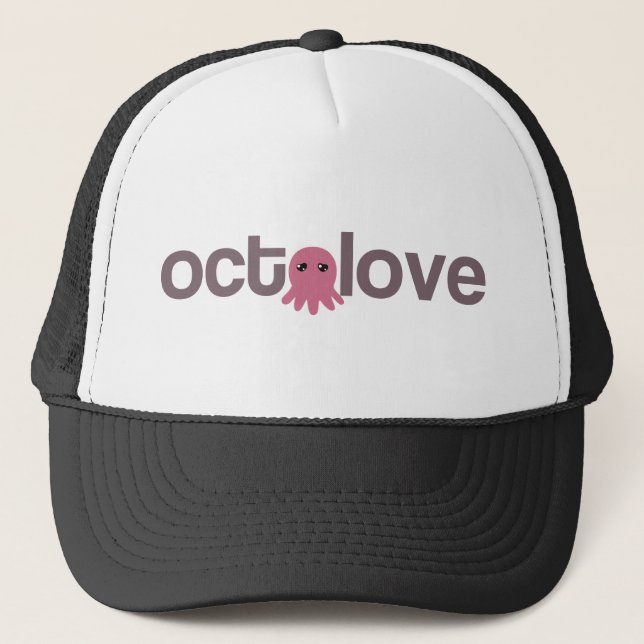 Octolove Trucker Hat (Front)