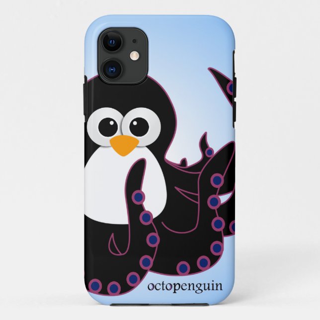 Octopenguin iPhone 5 Case (Back)