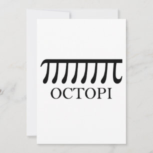Octopi - Funny Pi Octopus Math