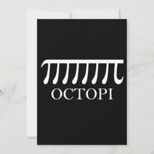 Octopi - Funny Pi Octopus Math