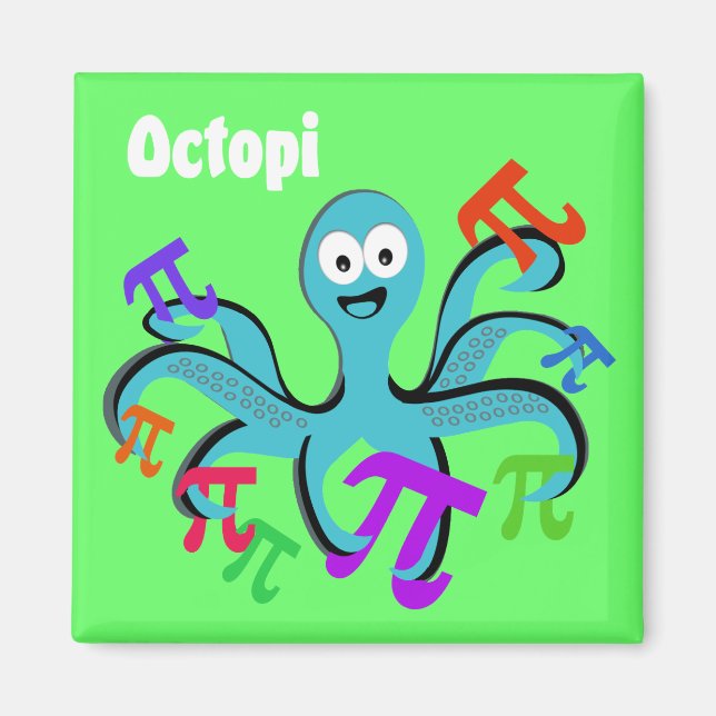Octopi Magnet (Front)