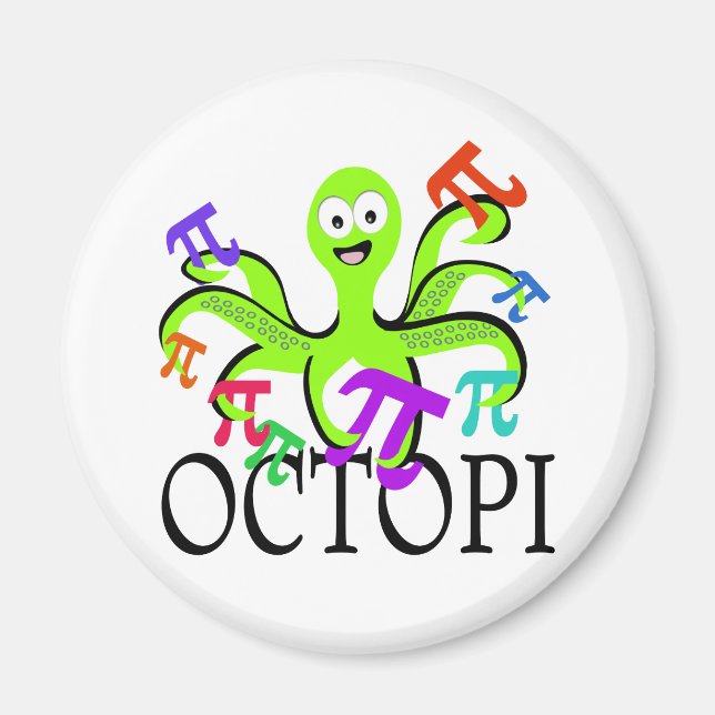 Octopi Magnet (Front)