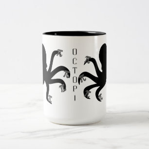Octopi Pi Day Two-Tone Coffee Mug