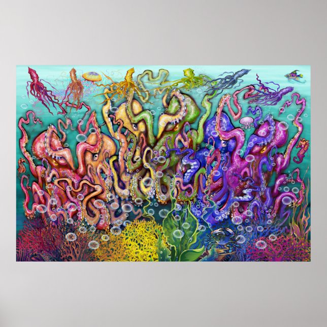 Octopi Sextet Poster (Front)