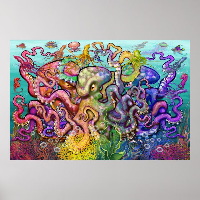 Octopi Triad Poster (Front)