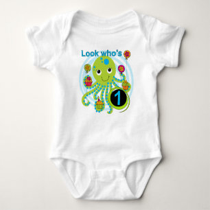 Octopus 1st Birthday T-shirts and Gifts