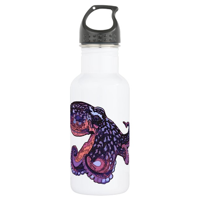 Octopus 532 Ml Water Bottle (Front)