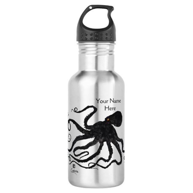 Octopus 6 - 18 oz. Water Bottle (Front)