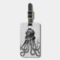 Octopus and Diving Helmet