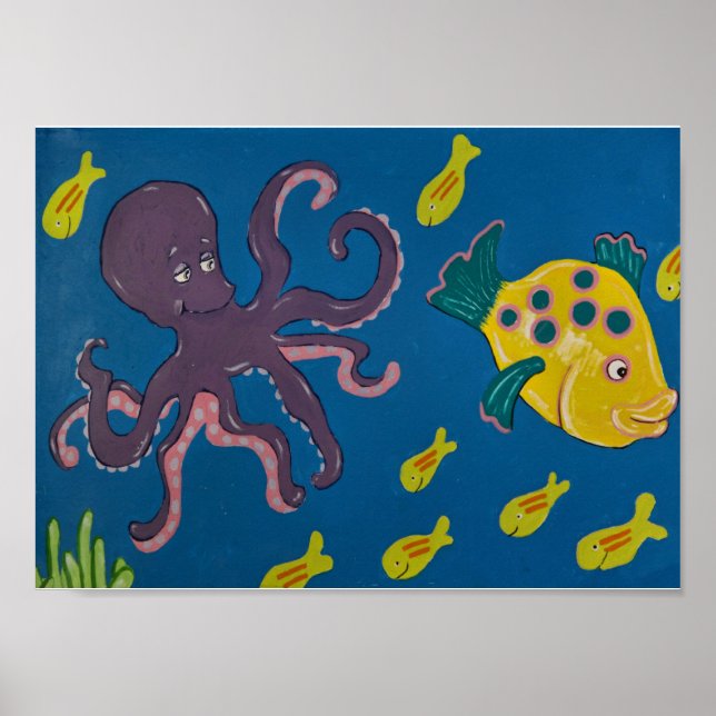 Octopus and Friends Poster (Front)