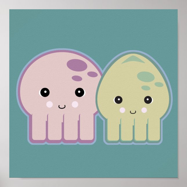 octopus and squid pals poster (Front)
