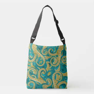 Octopus Art Crossbody Bag