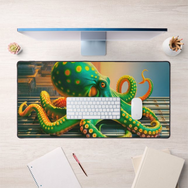 Octopus Art Desk Mat (Office 1)