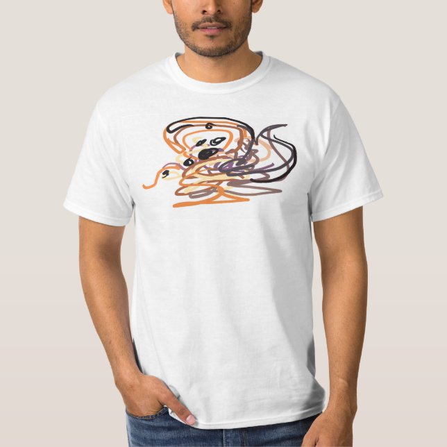 Octopus art  T-Shirt (Front)
