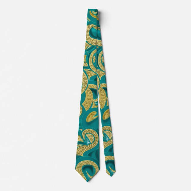 Octopus Art Tie (Front)