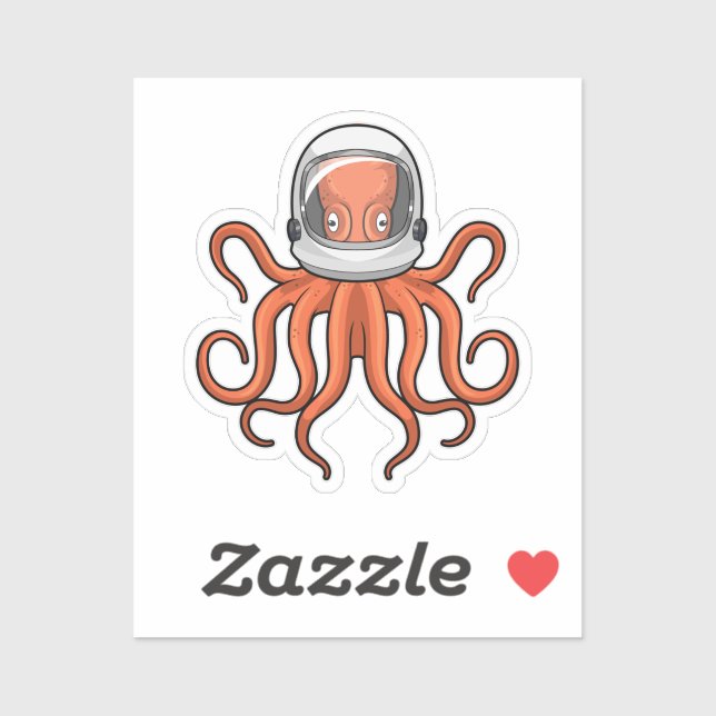 Octopus as Astronaut (Sheet)