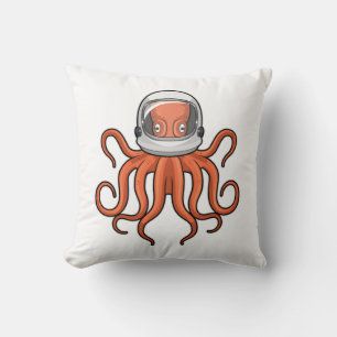 Octopus as Astronaut Cushion