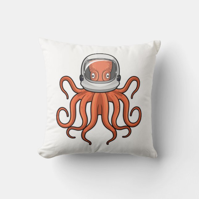 Octopus as Astronaut Cushion (Front)