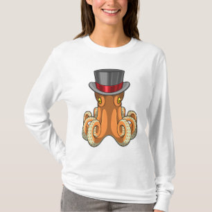 Octopus as Gentleman with Top hat