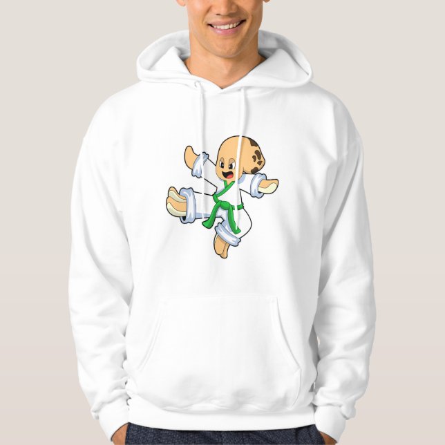 Octopus at Martial arts Karate Hoodie (Front)