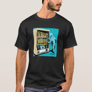 Octopus Automat Vending Machine Gatcha Cephalopod  T-Shirt