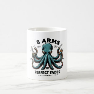 Octopus Barber Mug – 8 Arms for Perfect Fades