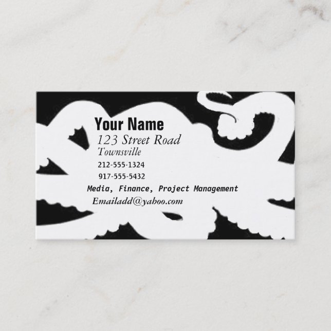 Octopus Biz Card (Front)