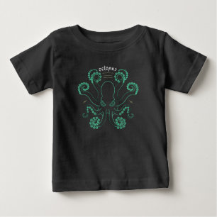 Octopus Cephalopod Tentacles Baby T-Shirt