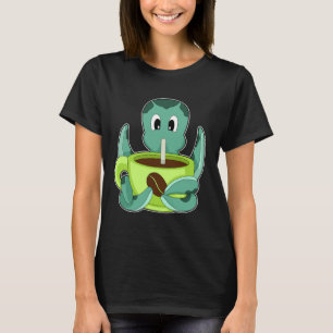 Octopus Coffee Coffee cup T-Shirt