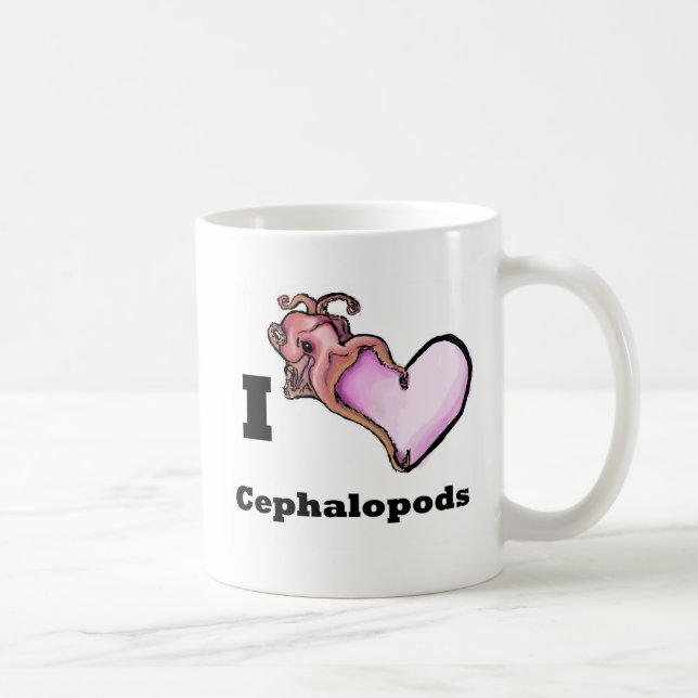 Octopus Coffee Mug (Right)