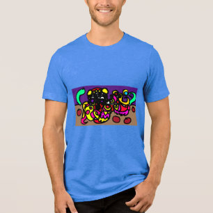 Octopus cool style Tri-Blend shirt