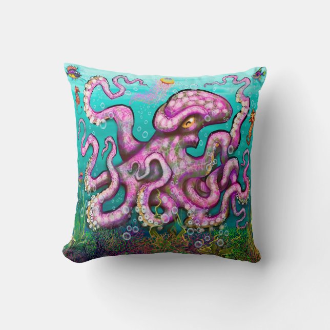Octopus Cushion (Front)