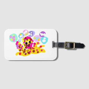 Octopus cute luggage tag