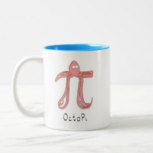 Octopus Cute Math Pi Day Coffee Mug