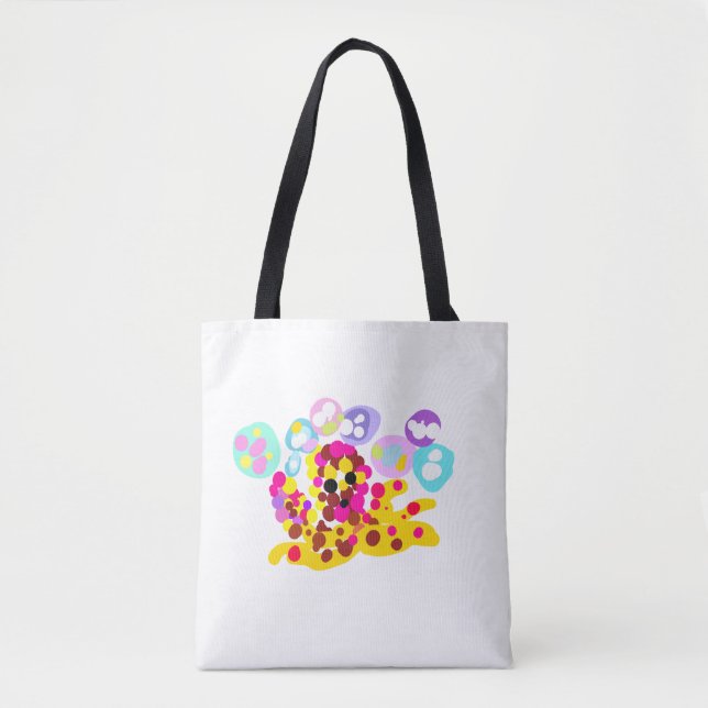 Octopus cute tote bag (Front)