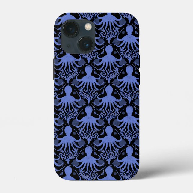 Octopus (dark background) Case-Mate iPhone case (Back)
