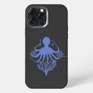 Octopus (dark background) iPhone 13 pro max case