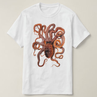 Octopus Design Graphic T-Shirt