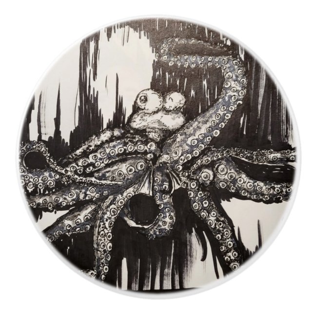 Octopus Drawer Pulls by Samira Sperry (Front)